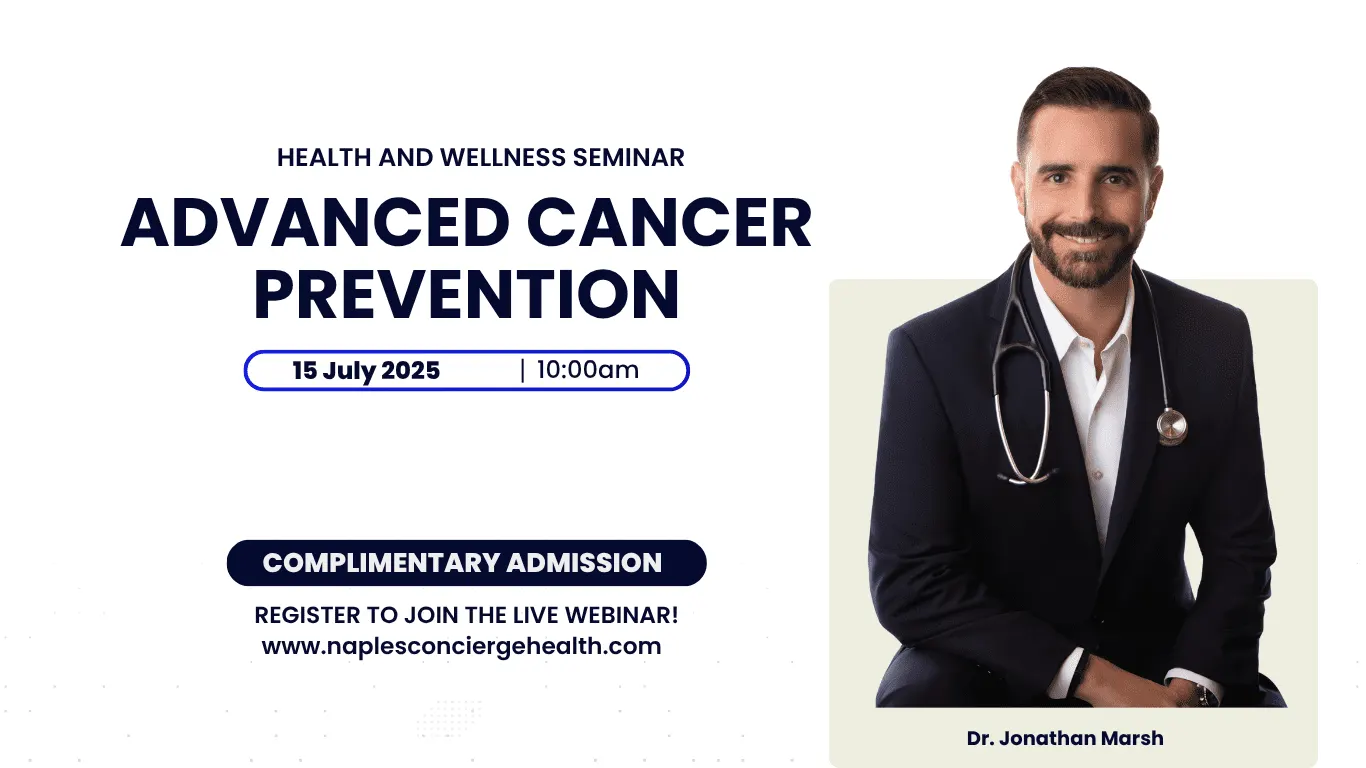 PRESS RELEASE: Naples Concierge Health to host a Complimentary Webinar on Advanced Cancer Prevention