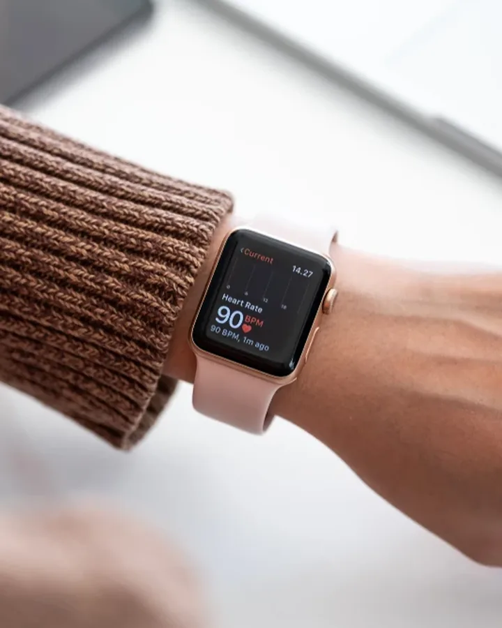 Reviewing wearable health data
